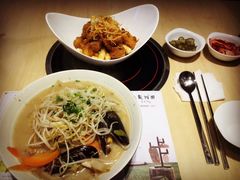 海鲜汤面-韩香福脊骨汤锅(上杭路店)