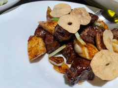 蒜片葱爆牛柳粒-杭州西子湖四季酒店·金沙厅