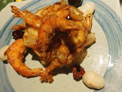 酥皮大明虾-那家小馆•北京菜•烤鸭(中关村店)