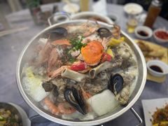 海鲜猪骨煲-凤城康记饭店