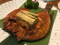 香茅草烤罗非鱼-紫滇源云南生态菜(丹凤街店)