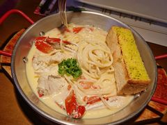培根奶油意面-赤火牛排(金狮广场店)