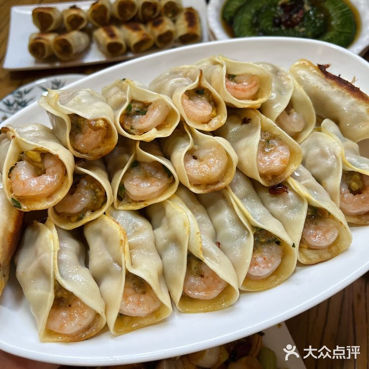 口口虾仁🍤！今儿吃个（二环锅贴）天花板！