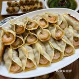 口口虾仁🍤！今儿吃个（二环锅贴）天花板！