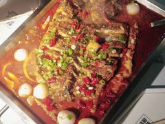 荔枝香辣清江鱼-鱼酷活鱼烤鱼(昆明路店)