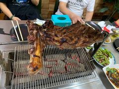 碳烤羊腿-海拉尔碳烤羊腿烤鸽子(吕营店)