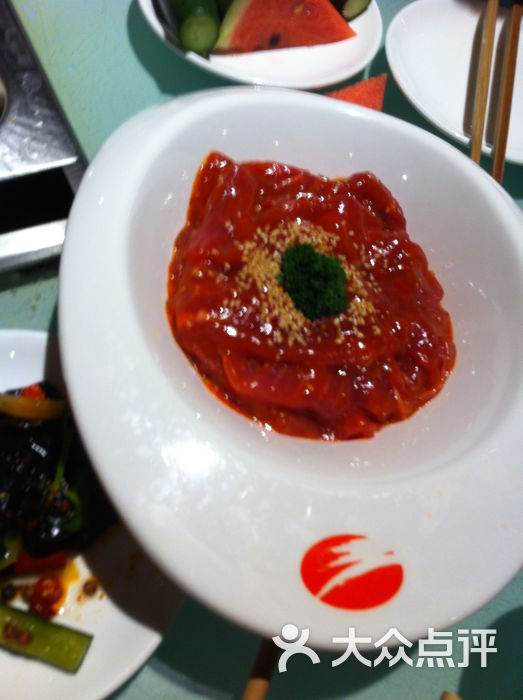 海底捞火锅(吉利大厦店)牛肉图片 - 第1张