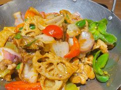 干锅牛蛙-吴越荣记苏州菜·松鼠桂鱼100%活鱼现做(斜塘老街店)