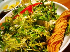 苦菊拌馓子-老板恋上鱼(环山路店)