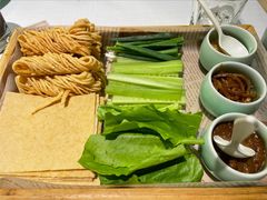 沂蒙煎饼配什锦蘸酱-天和晟烤鸭店(玉泉西街店)