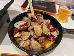 炒花甲-宝记烧烤·碳锅羊肉·羊蝎子火锅·夜食社(文体路创始店)