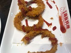 吉列鱿鱼圈-尚雅铁板料理自助餐厅(乐松店)