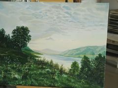 学生油画作品-津艺画室