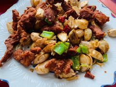 烤蒜爆酥肉-天添纸包鸡家常菜