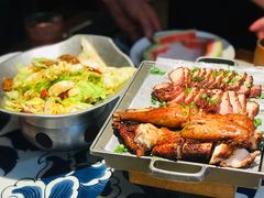 绿茶葱香烤肉-绿茶餐厅(王府井永宁门店)