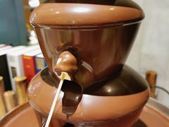 巧克力喷泉-杭州钱江新城万怡酒店-西餐厅