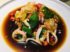 酸辣捞汁鱿鱼-绿茶餐厅(成都大悦城店)