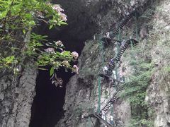 人工阶梯-华蓥山天意谷景区