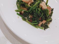 菠菜拌珊瑚宝-大铁勺新津菜(东丽阳光新业广场店)