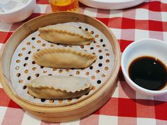 韭菜虾仁鸡蛋蒸饺-西贝(上海国际时尚中心店)