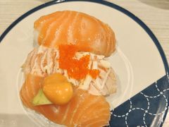 三文鱼三种寿司拼盘-滨寿司(烈士陵园店)