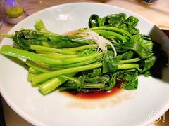 油淋脆菜心-绿茶餐厅(松江万达店)