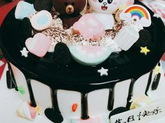 巧克力布朗熊蛋糕-卡漫莫尼蛋糕(私人定制店)