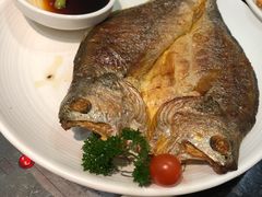 烤黄花鱼-青松馆韩国料理(香港中路佳世客店)