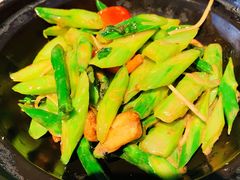 啫啫虾酱芥兰煲-肥仔文澳门猪骨煲(南京西路店)