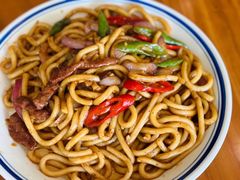 黑椒牛柳乌冬面-荣家小吃(紫阳街店)