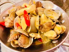 辣炒蛤蜊-富乐满韩国正宗炸鸡韩国料理(虹泉路店)