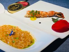 煎虎头虾配米型面-弦月窗LUNETTE BY AMANDA(复兴路店)