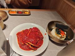 -草家酱蟹炭火烤肉店(珲春南路一店)