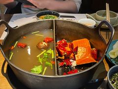 四季草本鸳鸯锅-盡膳口福跷脚牛肉火锅(北美新天地店)