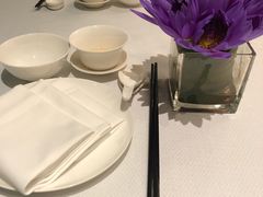 餐具摆设-夏宫中餐厅(静安香格里拉店)