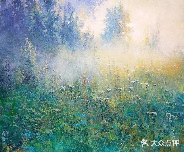 很有意境的风景水彩画，带你走进森林深处！