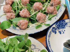 爽滑肉丸子-华哥新鲜猪精品美食