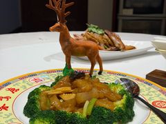 葱烧鹿蹄筋-鹿鸣春饭店(总店)