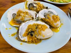 蒜蓉生蚝-桔子海鲜烧烤大排档(台东店)