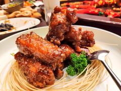 蜜汁橙香骨-青岛海天世园酒店-海澜阁中餐厅