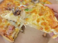 黑松露风味菌菇鸡肉比萨-达美乐比萨(东高地店)