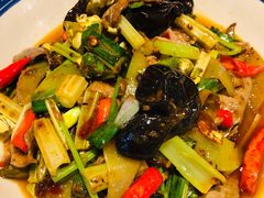 很牛的肝腰合炒-兔槽江湖菜·重庆璧山兔(水围店)