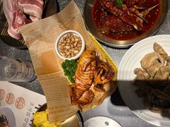 -草家酱蟹炭火烤肉店(珲春南路一店)