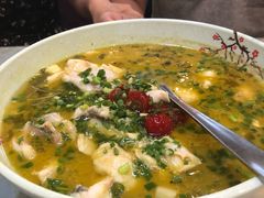 有柠檬草味道的酸菜鱼-成都驻京办餐厅(蜀都宾馆店)