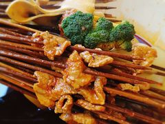 牛肉-拈签一笑黄牛肉辣卤串串