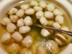 鱼丸汤-日丰园海肠水饺·老字号大连海鲜(和平广场店)