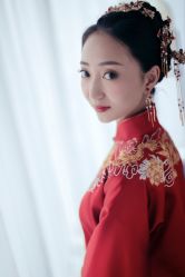 点击看大图 -藤薰定制中式嫁衣礼服旗袍店