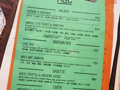 菜单-RAC BAR(安福路店)