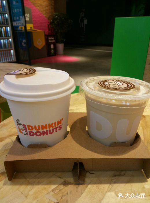dunkin donuts唐恩都乐(太平洋森活广场店)拿铁咖啡图片 - 第4张
