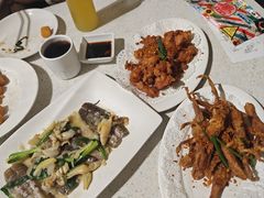 姜葱炒竹蛏-肥仔文澳门猪骨煲(南京西路店)